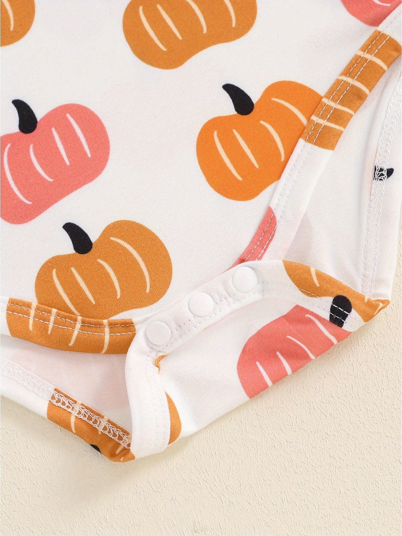 Baby Girl Pumpkin Outfit.