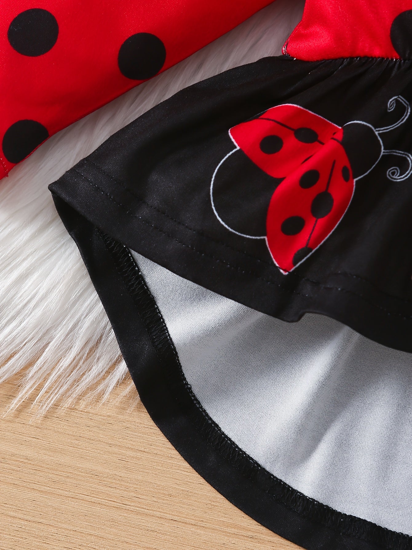 Girls' 3-Piece Ladybug Set
