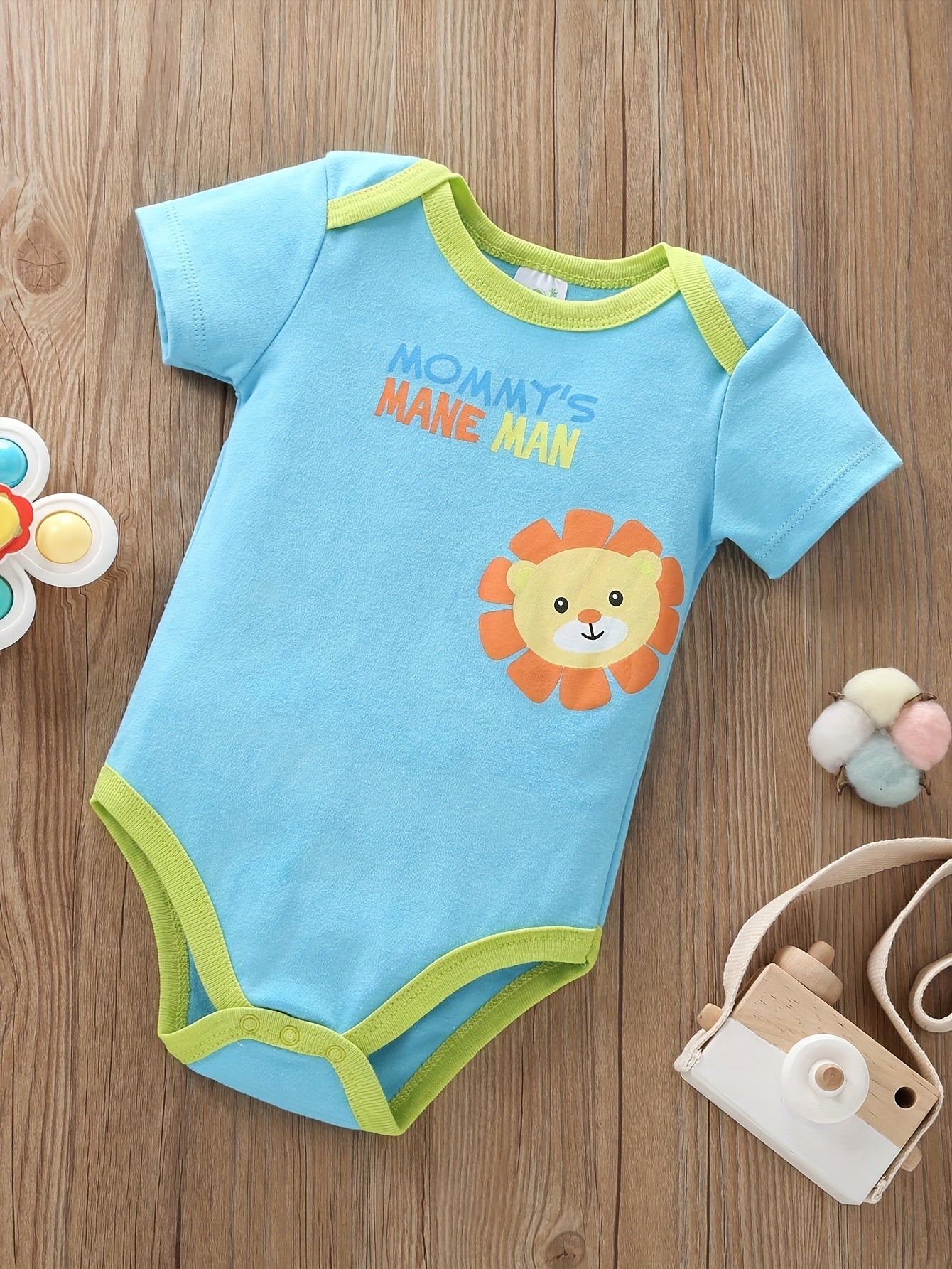 5pcs Set Baby Boy Cartoon Triangle Jumpsuit