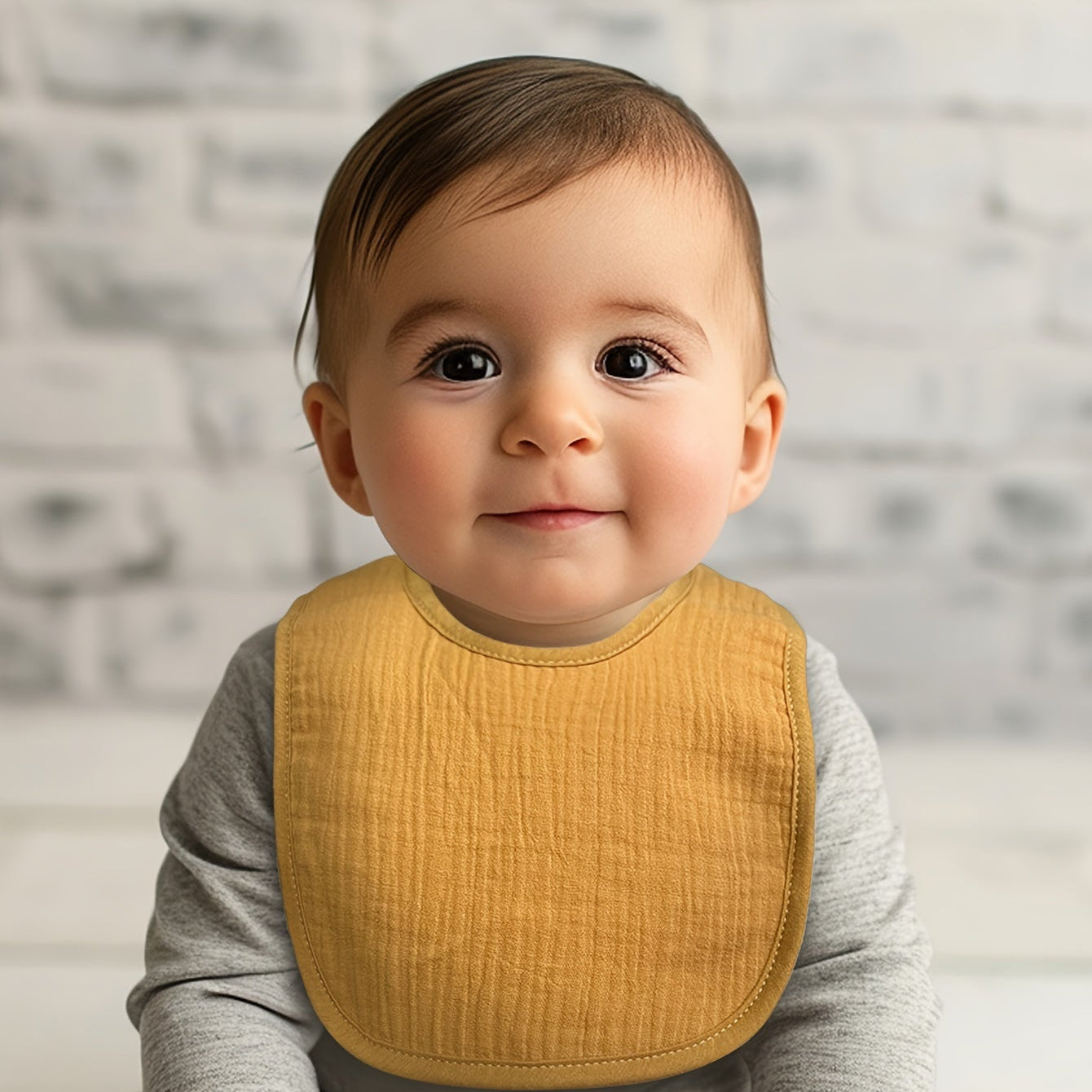 10pcs Baby Bibs 4-Layer Absorbent
