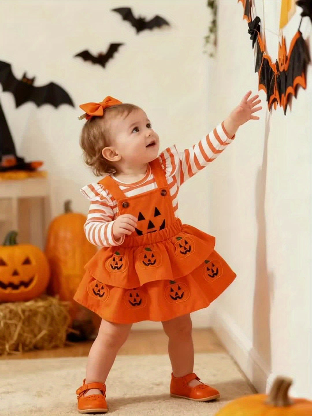 Baby Girls' 3pcs Halloween