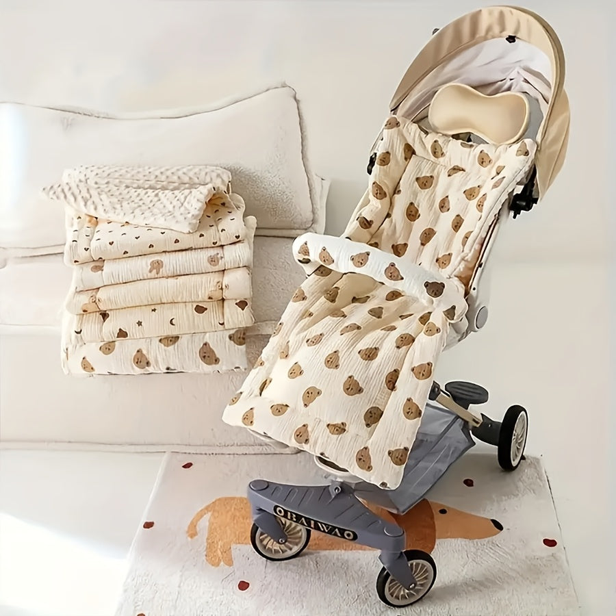 1pc Baby Stroller Seat Cushion.,