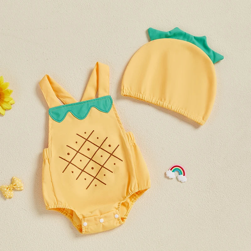 Pudcoco Infant Newborn Baby Summer Outfit