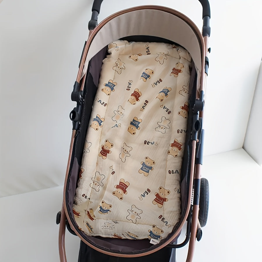 1pc Baby Stroller Seat Cushion.,