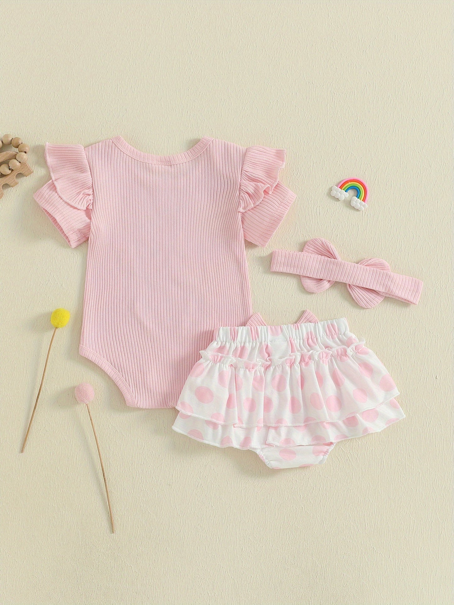 Baby Girls Outfits Elephant Print