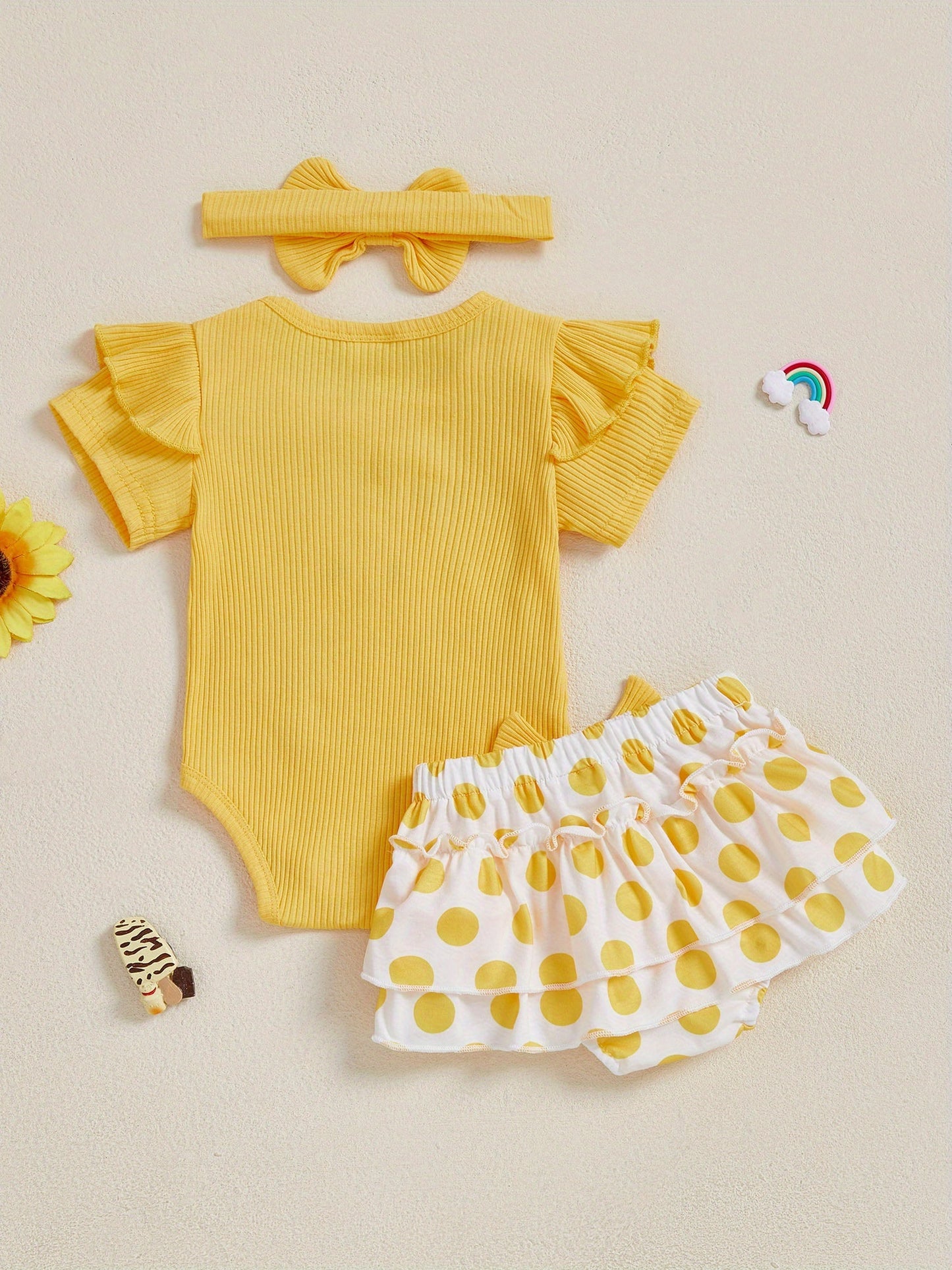 Baby Girls Outfits Elephant Print