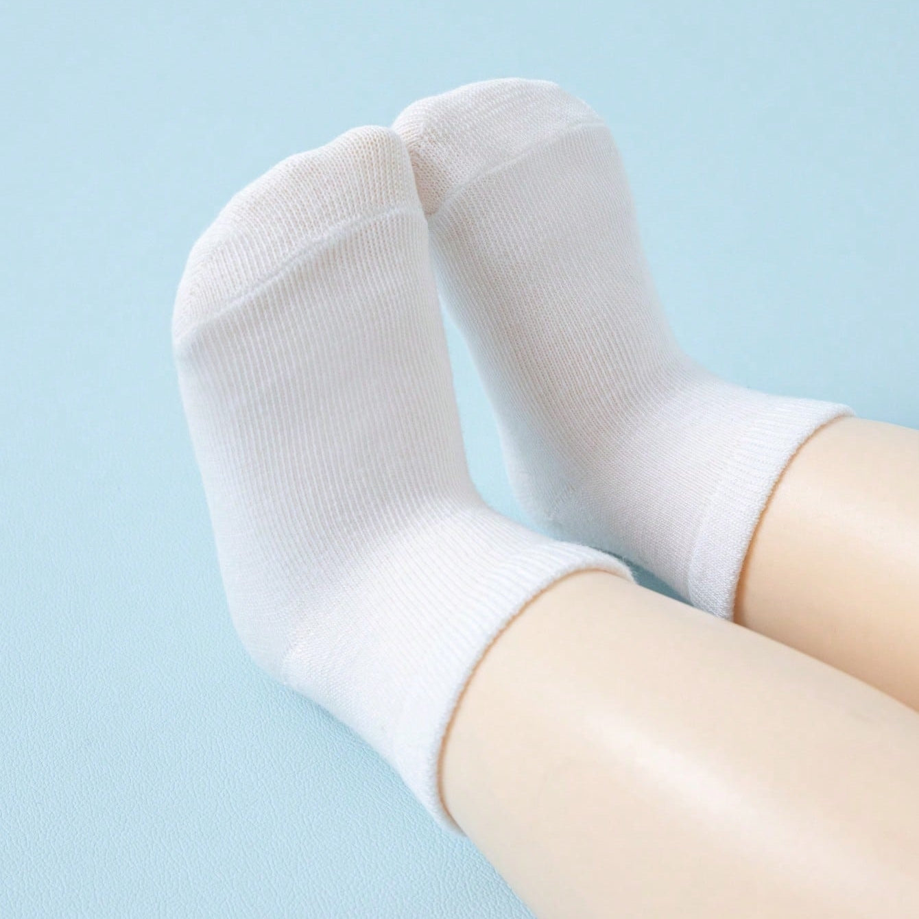 20 Pairs Kids Socks - White & Black