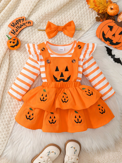Baby Girls' 3pcs Halloween