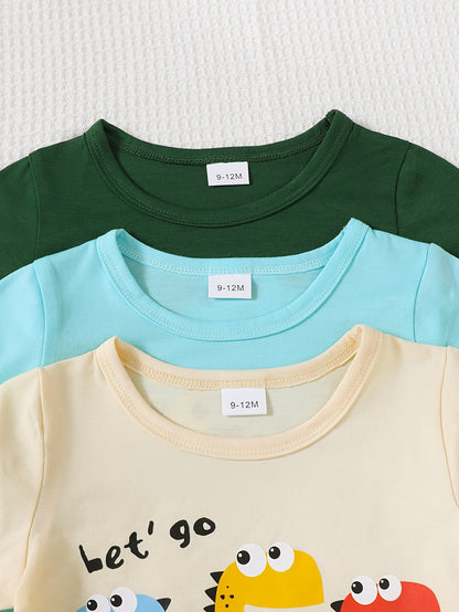 6pcs Set of Dinosaur Elements