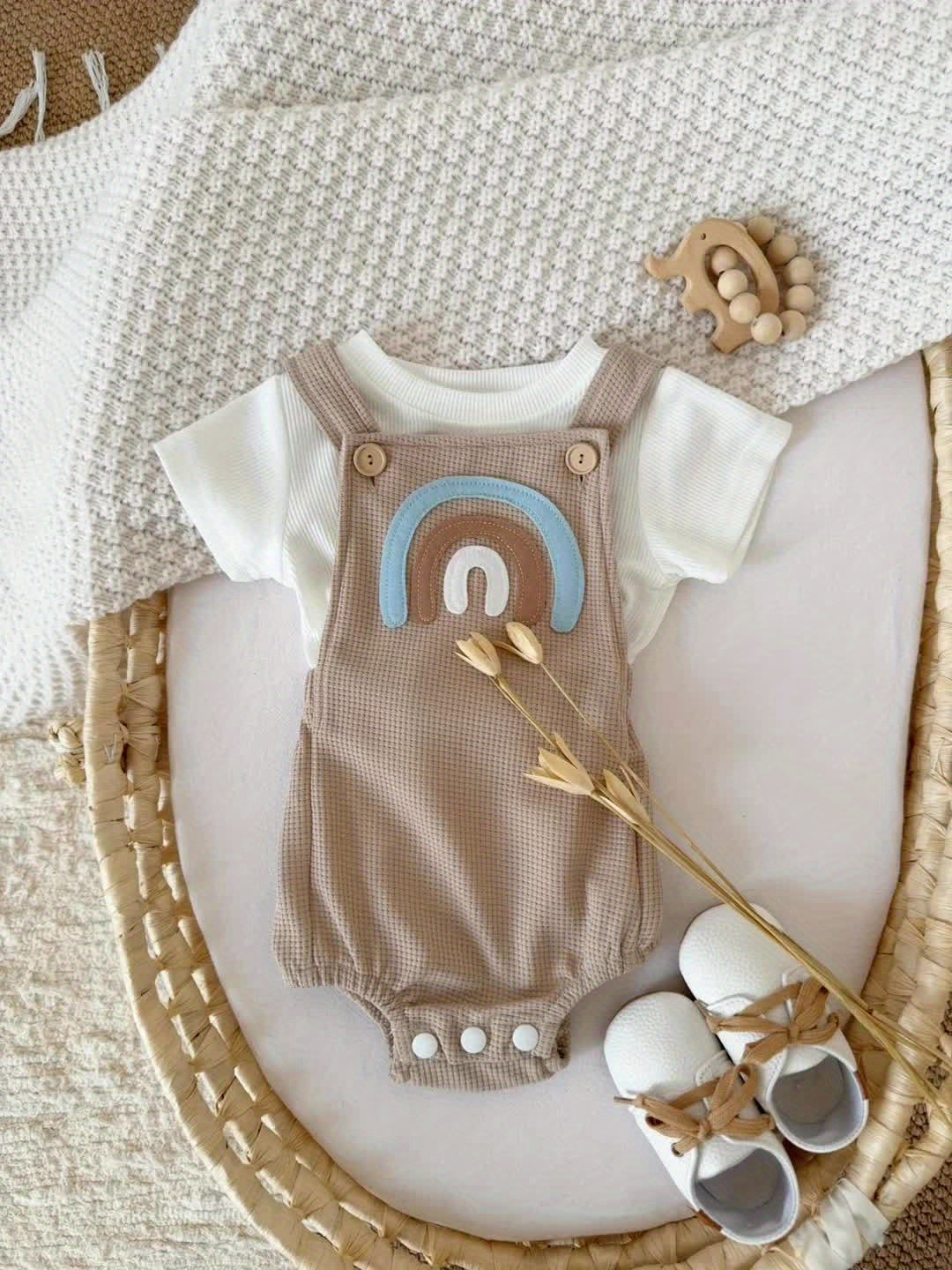 Baby Short Cute Rainbow