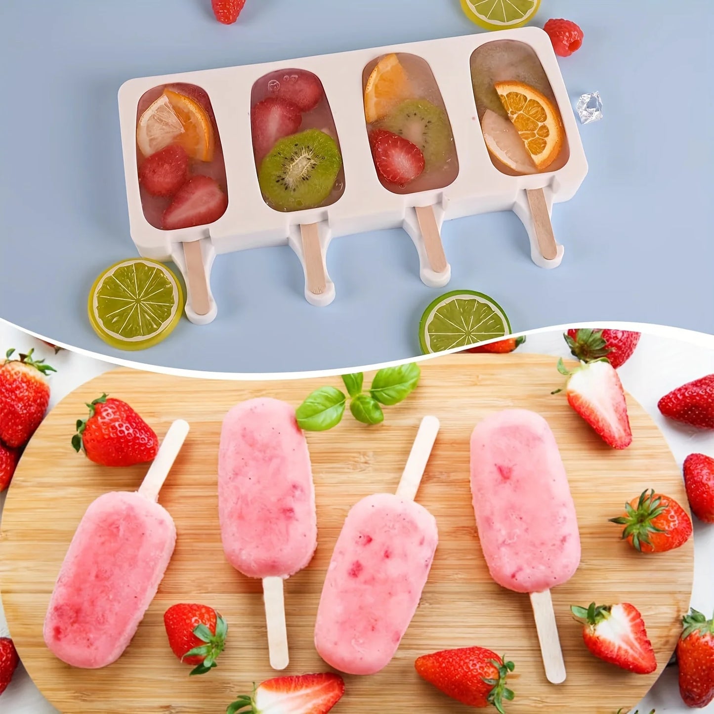 Silicone Ice Cream Mold