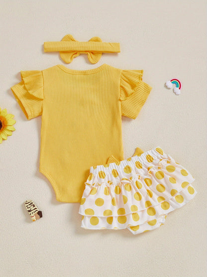 Baby Girls Outfits Elephant Print